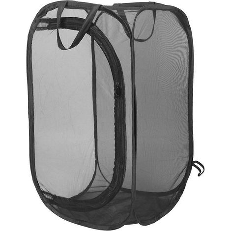 Cage à papillons, maison d'élevage d'insectes portable et professionnelle en filet à mailles fines, pour l'observation du jardin et des animaux domestiques. (1/5)