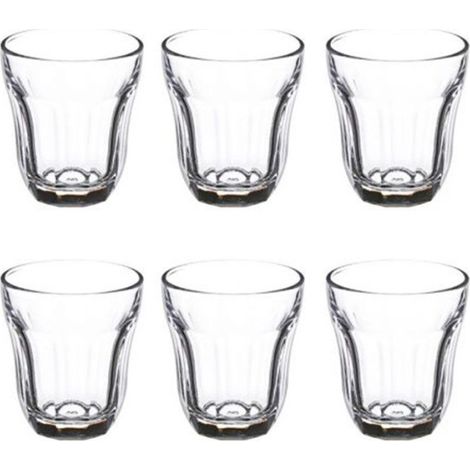 Lot de 6 Verres à Eau "Enz'eau" 21cl Transparent (1/2)