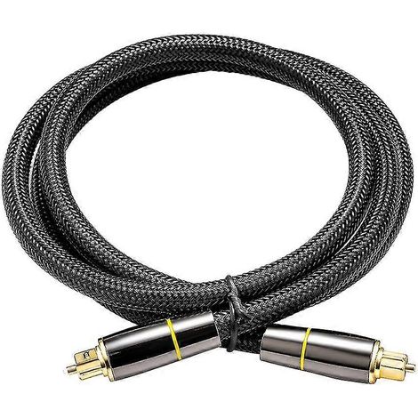 Câble stéréo, câble audio optique, câble audio fibre optique, adaptateur Toslink, câble Toslink, câble optique, barre de son (1/4)