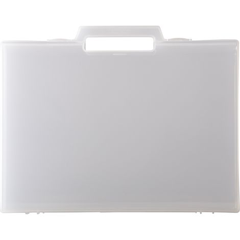 Malette de transport RS PRO en Polypropylène, Dimensions externes 376 x 269 x 73mm ( Prix pour 1 ) (1/4)