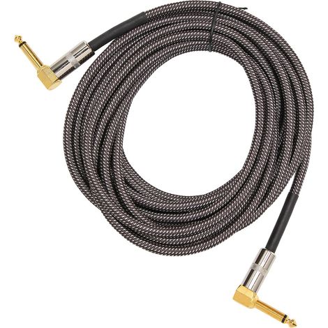 Câble audio pour guitare électrique JORINDO 6M, connecteur mâle 6,35 mm, câble pour ampli guitare électrique, câble instrument 6,35 mm (1/4 pouce) JD6215 (1/5)