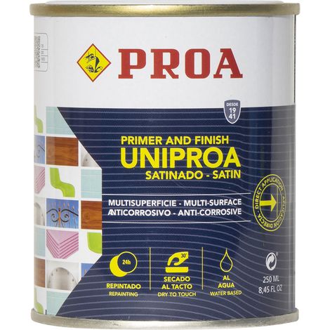 Uniproa al agua. Imprimación todoterreno., Blanco 0.25lts