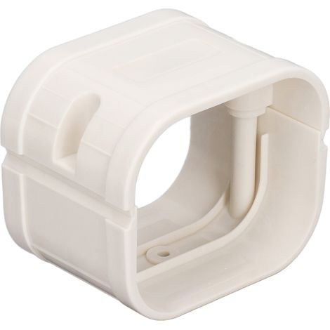 Raccord droit en acier inoxydable 404, rainure décorative pour tuyaux en cuivre et PVC, kit de protection pour tuyaux de climatisation (unités intérieure et extérieure), accessoires pour tuyaux de cli (1/5)