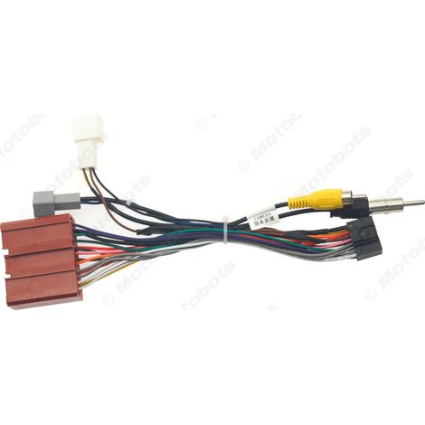 Compatible with 2008-2014 Mazda models (low-end models support rearview camera) large-screen navigation system retrofit power cable (1/4)
