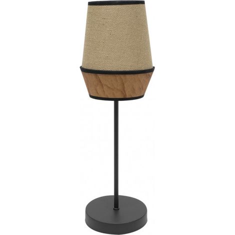 Bell hohe Tischlampe 1xe27 Sack/braun 74x25x25 cm