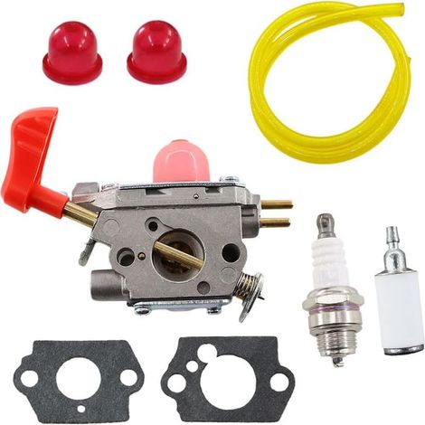 Carburetor for Husqvarna GBV345 Leaf Blower Poulan BVM200FE Petrol Blower Replacement 545081857 Zama C1U-W43 Carburetor (1/5)
