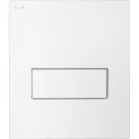 MEPA Placa de accionamiento para urinario MEPA Orbit plástico blanco, 421130