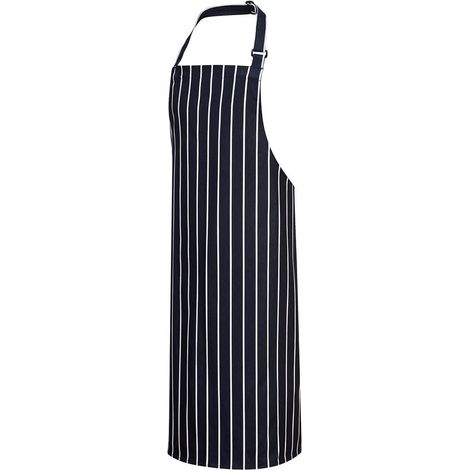Grembiule con pettorina Portwest Butcher 100% cotone Blu navy Unico (1/2)