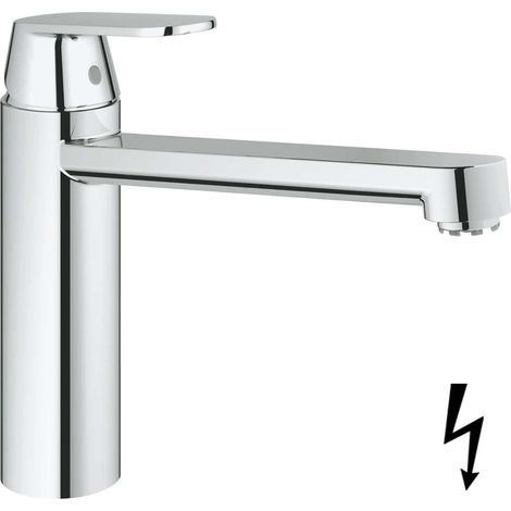 Miscelatore lavello EUROSMART C DN 15 aeratore cromo GROHE (1/2)