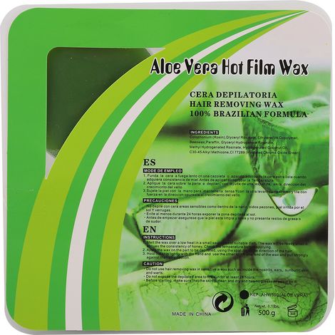 Bloc de cire dure solide 500g pour corps, bras et jambes, épilation hypoallergénique sans douleur, modèle 3 (1/5)