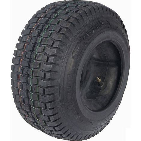 Pneu tracteur tondeuse 13x500-6 – Chambre à air – 4 plis pour traction optimale sur terrains variés – Montage tube type
