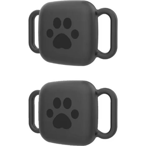 Zweierpackung Silikonüberzüge für Tile Mate 2022/2024 Haustierhalsbänder und Staubschutzhüllen.