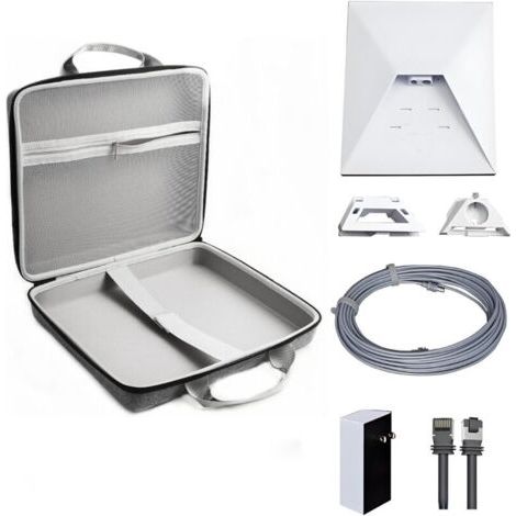 Boîte de protection et sac portable extérieur pour récepteur satellite - Boîte de rangement pour routeur Starlink Mini