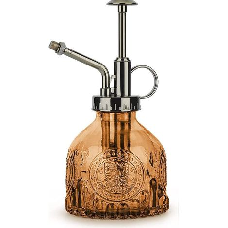 Verre Plantes Vaporisateur D'arrosage, 200ml Rétro avec Pompe Supérieure Arrosoir, Pulvérisateur Brumisateur pour Jardinage Plantes (1/5)