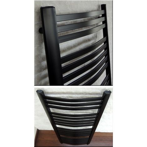 radiateur eau chaude NERO noir 660w (1/5)