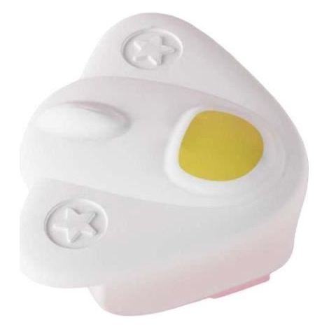 Lot de 8 protège-coins d'angle en forme d'avion en silicone - Blanc (1/4)