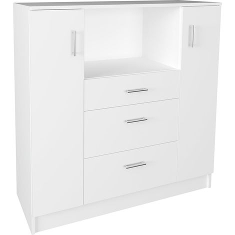 Armoire de cuisine commode Micro-ondes Esilo 110x109x40 - VCM