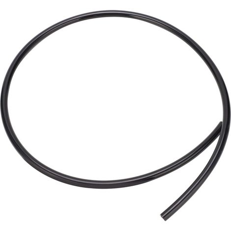 Flexibler TPU-Druckluftschlauch für Druckluft, Öl und Chemikalien – TPU0805 Schwarz 8 x 5 mm – Länge 1 Meter