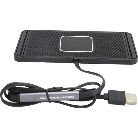 Chargeur Sans Fil Voiture 15W Rapide Support Qi Anti-Dérapant pour Téléphone (1/5)