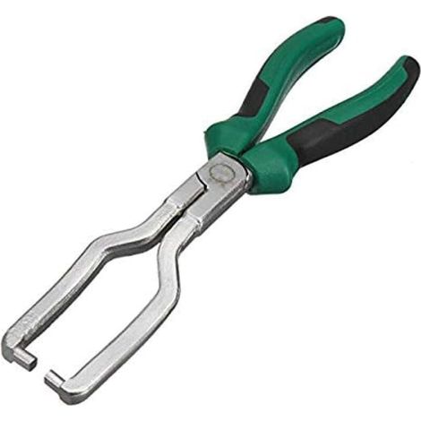 Pince à collier pour filtre à carburant, pince pour raccord de tuyau de carburant avec poignées en caoutchouc, pince pour retirer les clips de tuyau de carburant (9 pouces de long)