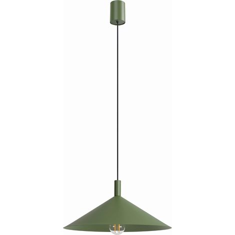 Lampade a sospensione NOX verde oliva 40x135x40cm Sollux (1/5)