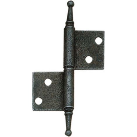 25 x CERNIERA ANTICH 48078 SX FERRO VECCHIO 50X85 MM (1/3)