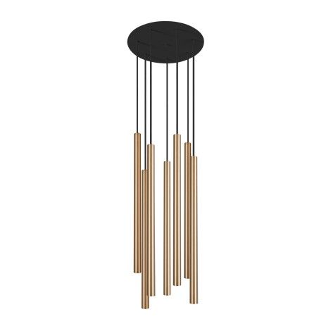 Lampadario a sospensione Nowodvorski Laser ottone 7xG9 Ø30