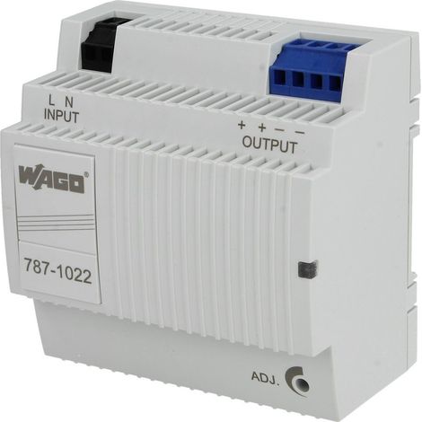 FUENTE DE ALIMENTACION CARRIL DIN WAGO EPSITRON COMPACT POWER 787-1022 26,4 V/DC 4 A 96 W 2 X