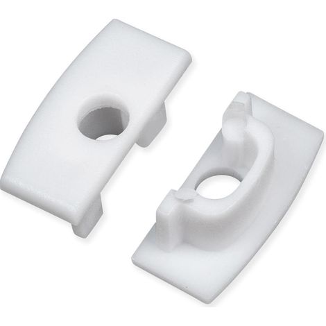 1 Paar Endkappen für LED Einbau-Profil 6x18mm (1649, 4590)