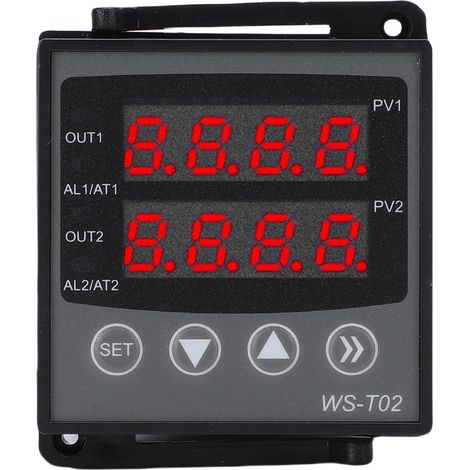Eosnow PID-Temperaturregler, digitaler Smart-2-Ausgang, Erinnerung, K-Typ-Thermoelement-Eingang