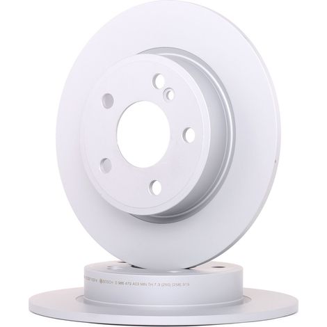 Lot de 2 Disques de frein BOSCH 0 986 479 A03 MERCEDES-BENZ 246 423 00 12 (1/2)