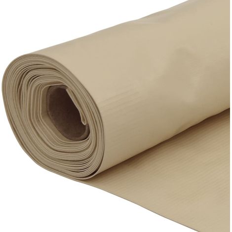 Brise Vue pour Balcon Jardin Terrasse, Écran de balcon, Beige 120x300 cm Tissu Oxford OIB9147E (1/5)