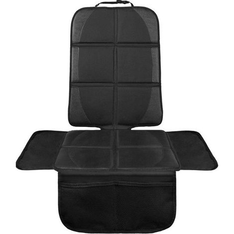 Protection de siège auto en tissu Oxford, imperméable et antidérapante, avec poches pour bébés et animaux de compagnie, facile à nettoyer, pour SUV et berlines. (1/5)