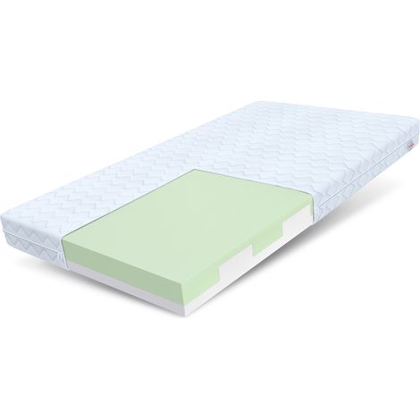 Matratze 70x140 Kaltschaummatratze LUIGI H3 11 cm HR-Schaum Polyurethanschaum Kindermatratze