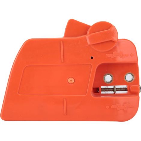 BelleRise - Cache embrayage avec frein de chaîne – pour Husqvarna 235 236 (protection anti-poussière) – orange – pour tronçonneuse (1/5)