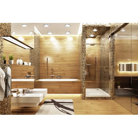 LightMe LM85650 Aqua LED-Deckenleuchte LED GX5.3 8 W Chrom (1/3)