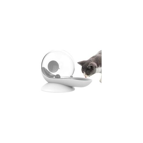 Automatischer Wasserspender für Hunde und Katzen – Transparenter Schwerkraftbrunnen – 2,8 l Fassungsvermögen – Material: ABS und PET (1/4)