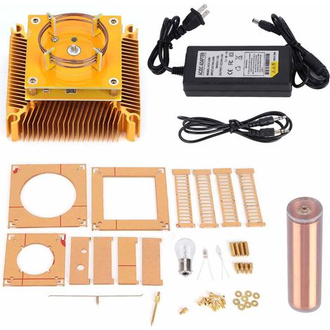 Bobine plasma haut-parleur décoratif automatique lumineux pour Tesla Model, jouet de bureau AC100‑240V prise US (1/5)