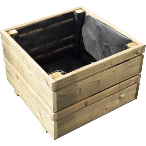 Bac de madera Oslo 40 x 40 Clase 3 (1/5)