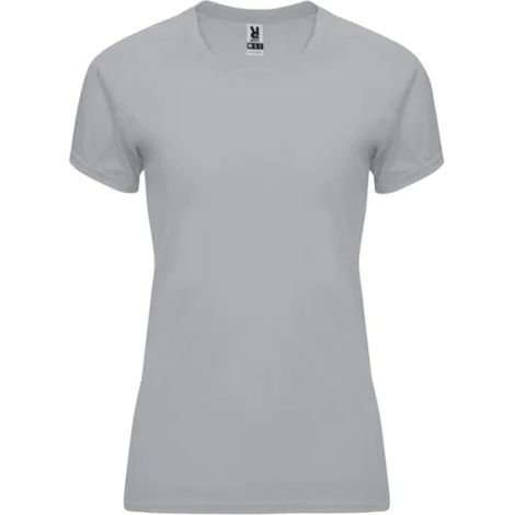 Camiseta de manga ranglán para mujer antihumedad con paneles inferiores BAHRAIN WOMAN ROLY XL Gris (1/2)