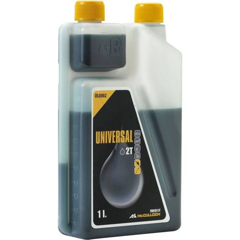 Aceite para motor de 2 tiempos 2T 0,1 L 2 TIEMPOS PARA Motosierras McCulloch Husqvarna (1/4)