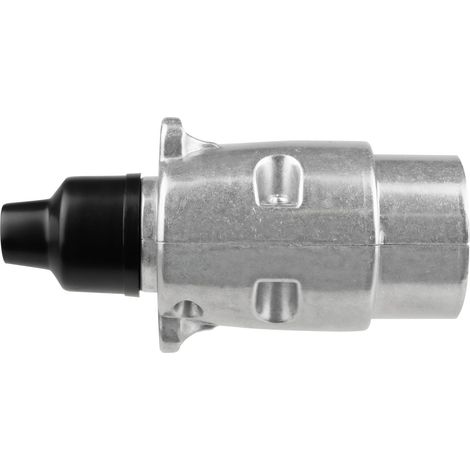 LAS Stecker 7-polig silber Anhängerzubehör (1/3)