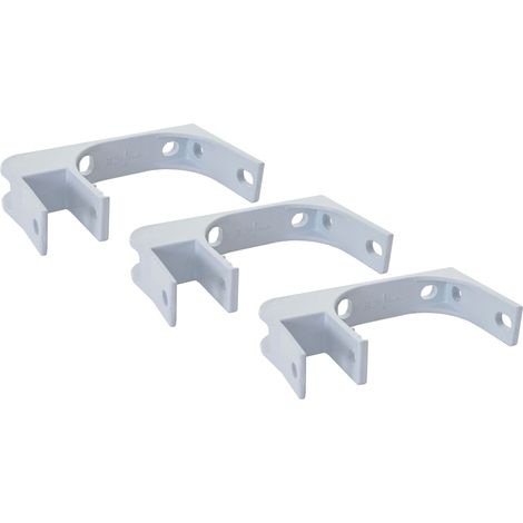 3er-Set Deckenhalterung für Markise HHG-543 H791, Wandhalterung Deckenmontage Adapter (1/5)