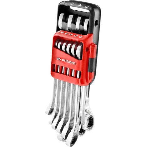 Facom – Etui pour clés à molette 467B.JP10 – Résistant aux produits chimiques – Protection optimale pour outils – Compact et sur mesure