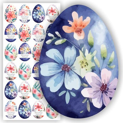 Foglio di adesivi - Pasqua (1/5)