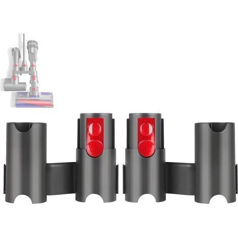 Set di 2 supporti per accessori per aspirapolvere Dyson V7 V8 V10 V11 V15 Outsize Gen5, staffe di fissaggio per il montaggio. (1/5)