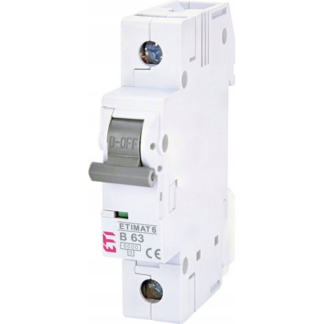 Disjoncteur B63A - 1 Pôle - 230V - Sécurité Élevée - Protection Optimale (1/2)