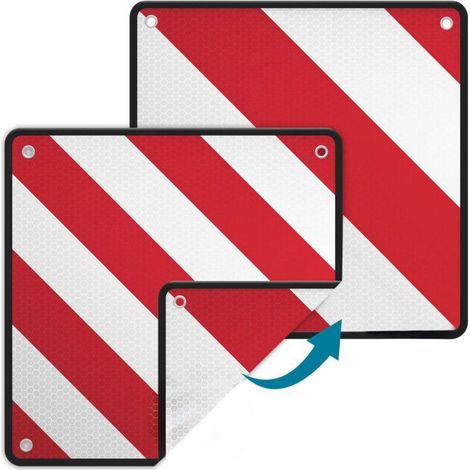 2in1 Réflecteur vélos de Signalisation pour Porte-vélos camping-cars homologué (1/4)