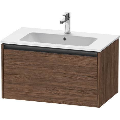 Duravit Ketho.2 bâti-support de lavabo suspendu, 1 tiroir,