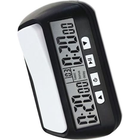 Schach-Timer-Digitaluhr – ABS-Gehäuse – Akustischer Alarm – Multifunktional (1/4)
